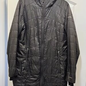 Columbia Women's Black Omniheat Jacket Coat Hooded